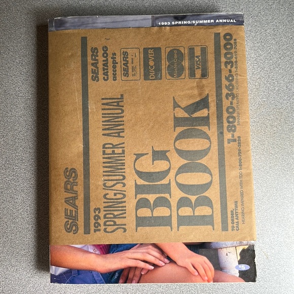 Sears Other Vintage 993 Sears Big Book Springsummer Catalog In